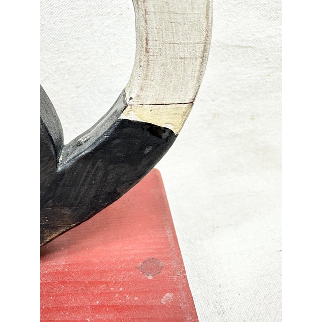 Vintage primitive style dog on wheels. Made of wood. Painted. Folk art/primitive style. Perfect to add to any children’s...