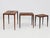 Nesting Tables in Rosewood by Severin Hansen for Haslev Møbelsnedkeri, Denmark, 1960s, Set of 3 For Sale - Image 6 of 14