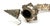 Asian Metal Filigree Opium Pipe, Silver Plate, Chinoiserie Style, 1920 For Sale - Image 17 of 17