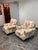 Shabby Chic Floral Patterned Arm Chairs, Pair For Sale - Image 4 of 12