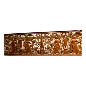 1913 Bronze Biltmore Hotel Screen 8.5 Feet Long