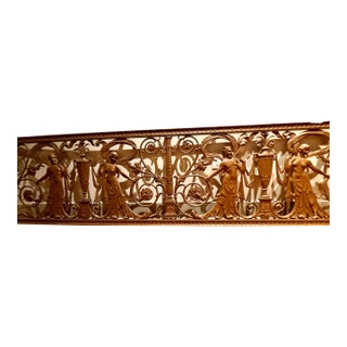 Early American Bronze Screen 8.5 Feet Long For Sale