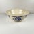 Badonviller Semi-Porcelain Salad Bowl, Blue Floral Pattern, Early 20th Century Dimensions: Diameter: 25.5 cm Total Height:...