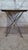 Gray Early 20th Century Iron Folding Bistro Garden Table For Sale - Image 8 of 9