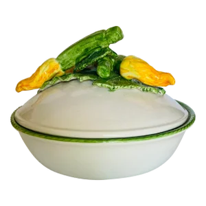 90's Italian Ceramiche Lidded Casserole Lidded Bowl