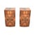 A beautifully made pair of Art Deco walnut bedside cabinets. They were made in England, they date from the 1930’s. Made...