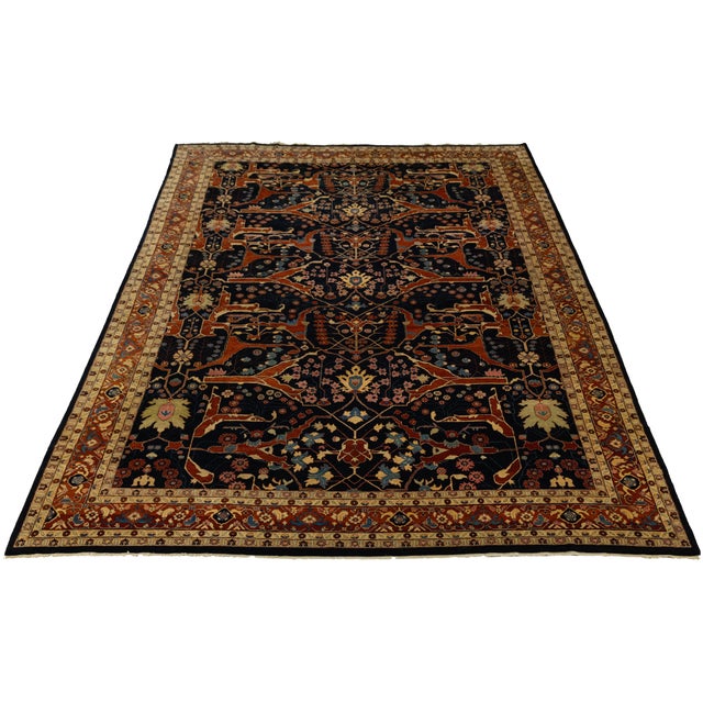 This stunning Modern Bidjar style rug combines the legendary durability of Persian-inspired craftsmanship with a refined,...