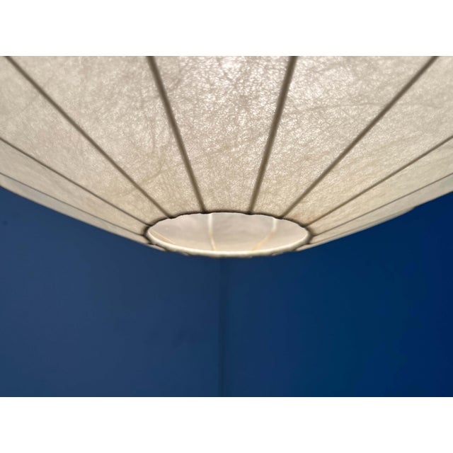 Mid-Century Modern Cocoon Pendant Lamp by Friedel Wauer for Goldkant Leuchten, Germany, 1960s For Sale - Image 10 of 18