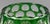 1960s Mid-Century Modern Faceted Vase in Emerald Green attributed to a design by Karel Wünsch for Nový Bor, Bohemia, 1960s For Sale - Image 5 of 15