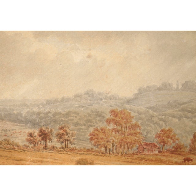 Late 19th Century Mountains and Valley Autumnal by Arthur Philemon Coleman For Sale - Image 5 of 8