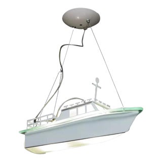 Modern Boat Light Fixture For Sale