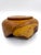 Brown Hand-Carved 10.25" Olive Wood Live Edge Bowl – Handcrafted in Peru For Sale - Image 8 of 11