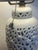 Mid Century Chinoiserie Blanc De Chine Bedside Table Lamp Doubles as a Nightlight For Sale In Phoenix - Image 6 of 9