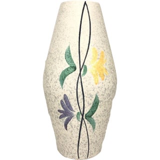 Large Mid-Century No. 248-38 Floor Vase from Scheurich, 1950s For Sale