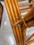 Fully Refurbished, Double Tear-Drop Stacked Rattan Bamboo Sofa and Chair Living Room Set. Mid-Century, Rattan in the Manner of Paul Frankl. For Sale - Image 10 of 13