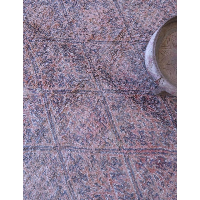 Authentic Handmade Beni MGuild Rug - 12.7 X 7.3 Ft For Sale In Cleveland - Image 6 of 8