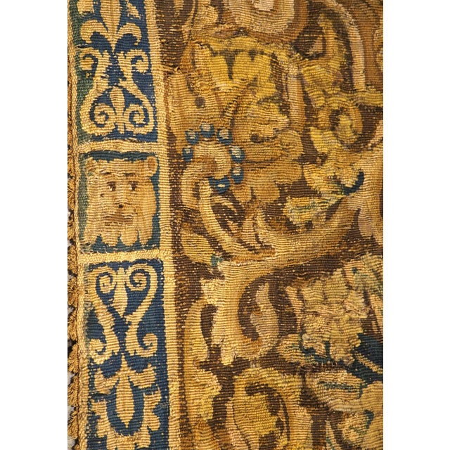 Circa 1700 Silk Brussels Tapestry Fragment, the Divine Order of the Universe For Sale - Image 12 of 18