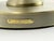 American A Pair of Ralph Lauren Antique Brass Buffet Lamps With Pleated Linen Shades For Sale - Image 3 of 5