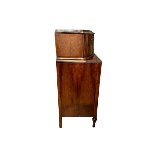 Brown Antique French Empire Style Dresser For Sale - Image 8 of 11