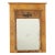 Brown Dutch 18th Century Painted Trumeau Mirror For Sale - Image 8 of 8