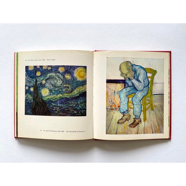Vincent Van Gogh Vintage 1975 First Edition Postimpressionist Lithograph Print Hardcover Modern Art Book For Sale - Image 15 of 18