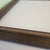 Primitive Wood and Burlap Trompe Picture Frame For Sale - Image 9 of 16