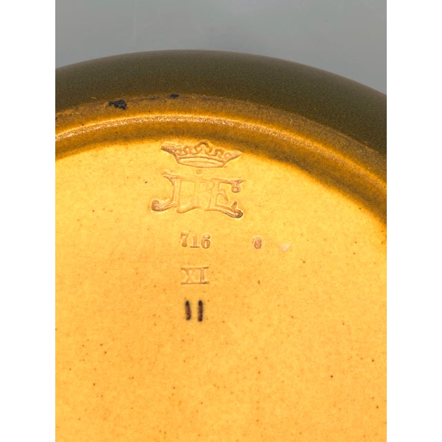 Ceramic Fruit Bowl by Karen Hagen for P. Ipsens Enke, 1890s For Sale - Image 9 of 12