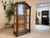 Biedermeier Display Cabinet in Walnut For Sale - Image 6 of 11