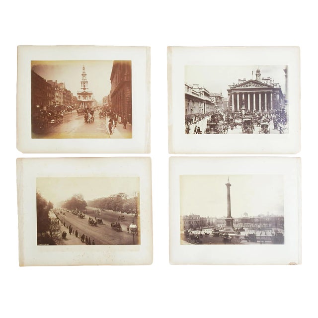 Antique 1880's Frith Photographs London England - Set of 4 For Sale