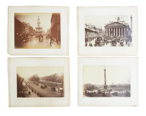 Antique 1880's Frith Photographs London England - Set of 4