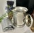 Traditional Vintage Italian Pewter Ice Bucket / Crafted in Italy Champagne Holder / Wine Chiller For Sale - Image 3 of 7