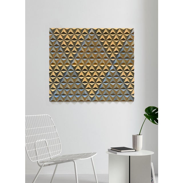 Contemporary Sebastian Welzel, GIS-7 Topographie Wall Sculpture, Limited Edition of 1 For Sale - Image 3 of 7