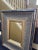 Mid 20th Century Vintage Traditional Baroque Ornate Wood Black & Gold Accent Wall Mirror For Sale - Image 5 of 6