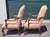 1990s Fine Pair of Large High Back Georgian Style Armchairs For Sale - Image 11 of 12