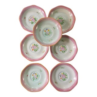 Vintage Calyx Adams 6” Saucers - Set of Seven (7) For Sale