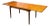 Vintage Danish Teak Draw Leaf Mid Century Modern Dining Table For Sale