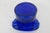 Cobalt Blue Frosted Glass Top Hat Toothpick Holder Ash Tray 4576b For Sale - Image 4 of 10