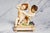 Pair Hand Painted Italian Porcelain Cherubs Antique Capodimonte Putti Figurines Sculpture Statue Old World Home Decor For Sale - Image 10 of 18
