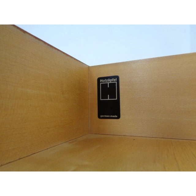 Black Rollable Chest with Drawer by Herbert Hirche for Christian Holzäpfel, Germany, 1950s For Sale - Image 8 of 17