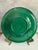 Ceramic Antique Victorian Wedgwood Majolica Green Cabbage Leaf Plate For Sale - Image 7 of 7