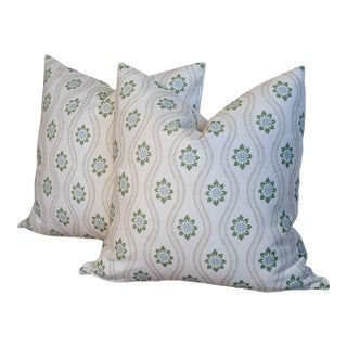 Charlotte Gaisford Phoebe Green Pillows For Sale