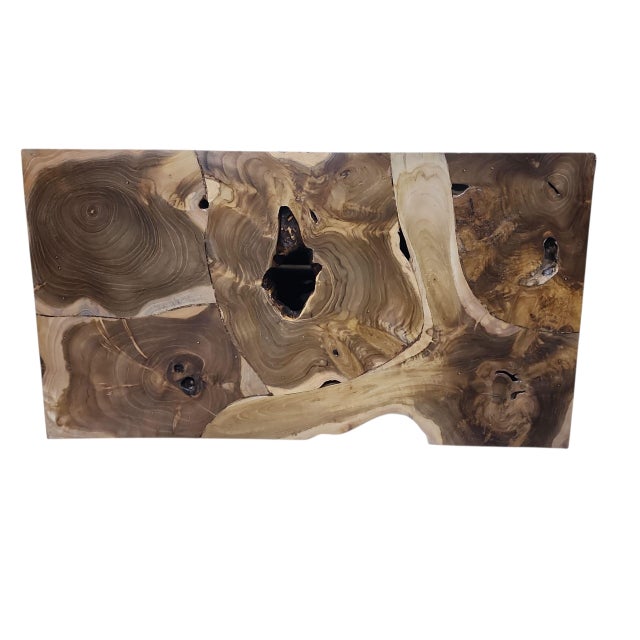 Mitchell Gold Mitchell Gold + Bob Williams Tremont Teak Coffee Table For Sale - Image 4 of 6