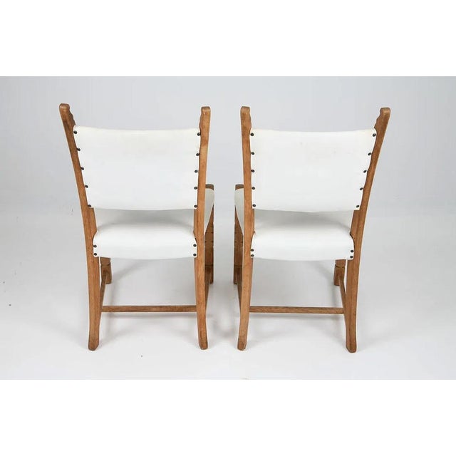 Wood Mid 20th Century 4 Danish Modern Dining Chairs Set For Sale - Image 7 of 9