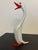 Glass Vintage Murano Blown Glass Heron Sculpture For Sale - Image 7 of 8