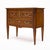 1920s French Louis XVI Directoire Walnut Commode With Brass Inlay, Rhône Valley, Circa 1920 For Sale - Image 5 of 9