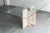 Glass & Travertine Dining Table by Willy Ballez For Sale - Image 9 of 18