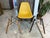 Vintage Yellow Vinyl-Covered Fiberglass Chair by Charles and Ray Eames for Herman Miller, 1950s For Sale - Image 13 of 18