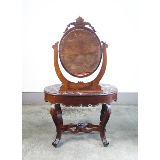 Charles X Console with Mirror For Sale - Image 12 of 14