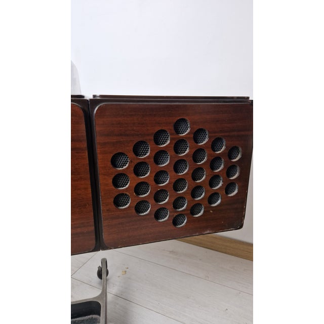 1980s Brown Model RR126 Radio by Achille and Pier Giacomo Castiglioni for Brionvega, 1980s For Sale - Image 5 of 11