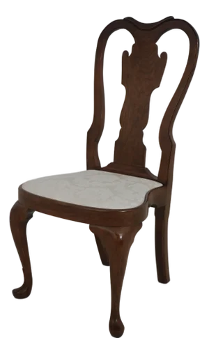 Bench Made Walnut Queen Anne Side Chair